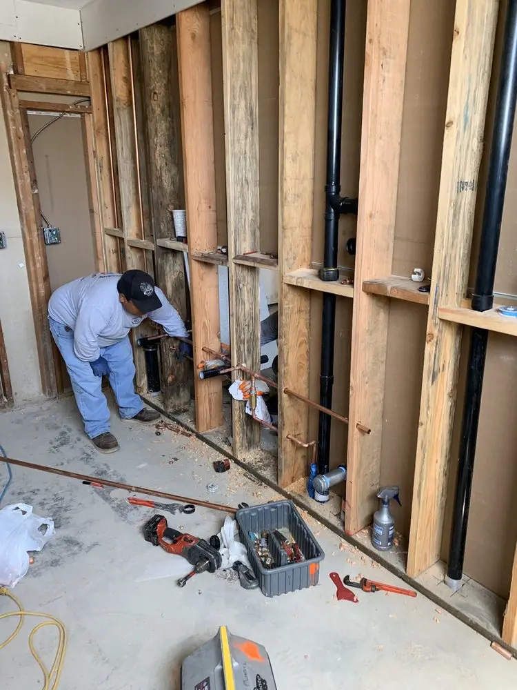 Commercial rough-in plumbing for Commercial Plumbing in Willett Estates